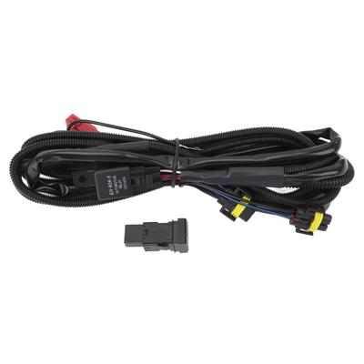 DC12V Fog Light Wiring Harness Kit H11 Wiring Connector with 40A Relay ON Off Switch Replacement
