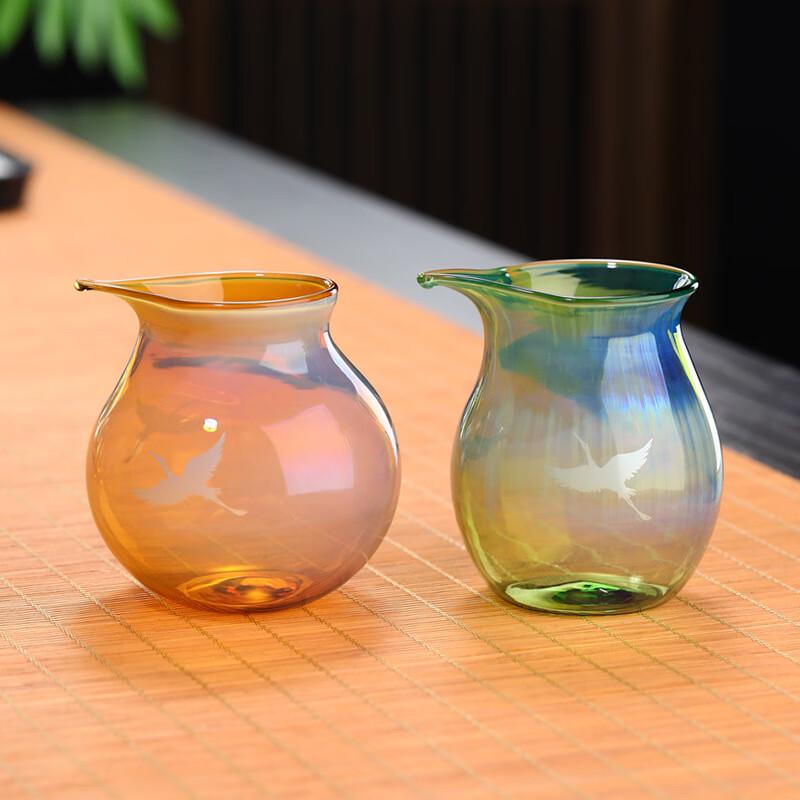 Tasse de partage en verre borosilicaté Shangqi - Série Polarisée