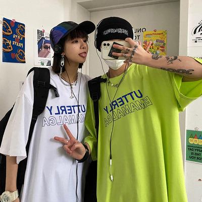 Fashion T-shirt women's summer new trend ins student top Korean loose short-sleeved women's clothing