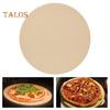 Cordierite Pizza Stone for Oven And Grill Square Baking Sheet Thermal Shock Resistant Cooking Stone Multi-Purpose Round Pizza Pan for Pizza Bread