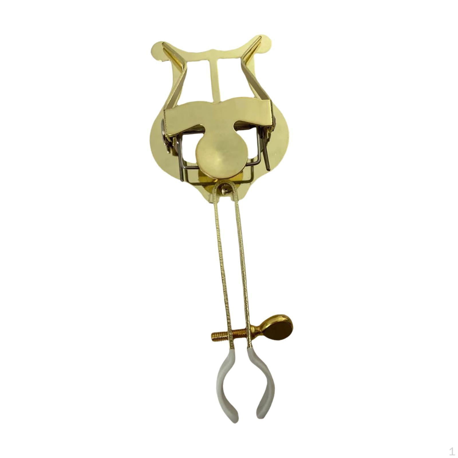 

Зажим для нот для кларнета, держатель для маршевой лиры, для занятий Gold White