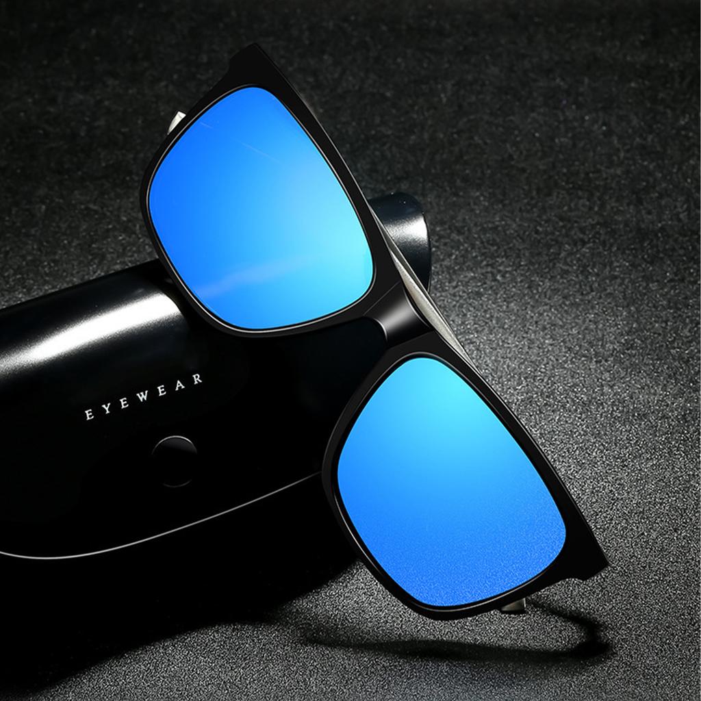 Unisex Aluminum Vintage Sunglasses UV400 Protection For Men Women Outdoor Travel Driving Hiking Fashion Shades