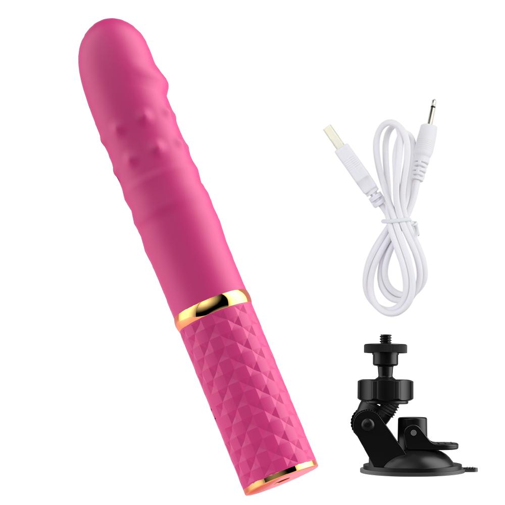 Beginner Telescopic Sex Machine Dildo Vibrator G Spot Automatic Up Down Massager With Suction Cup Vaginal  Stimulator Sex Toys