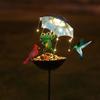 Premium Metal Material Metal Ground Stake Feeder Landscape Light Feeder  Outdoor Spaces