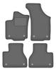 Velour Graphite Car Mats For: Volkswagen Phaeton Sedan (2002-2016)