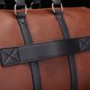 New Fashion Retro Crazy Horse Casual PU Large-capacity Business Travel Duffel Bag Short-distance Lightweight Men's Boarding Travel Bag