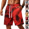 Men’s Halloween Loose Shorts with Drawstring Waist and Side Pockets for Sports and Casual Wear