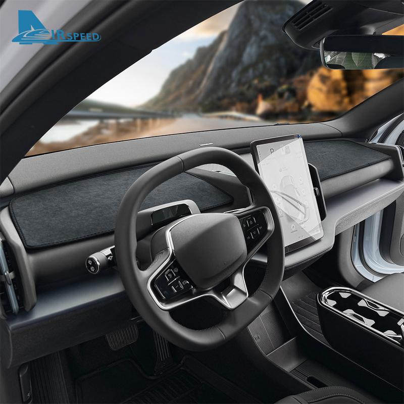 For Volvo EX30 2023 2024 2025 Car Dashboard Cover Pad Sun Shade Avoid Light Mat PU Leather Anti-UV Accessories LHD RHD.