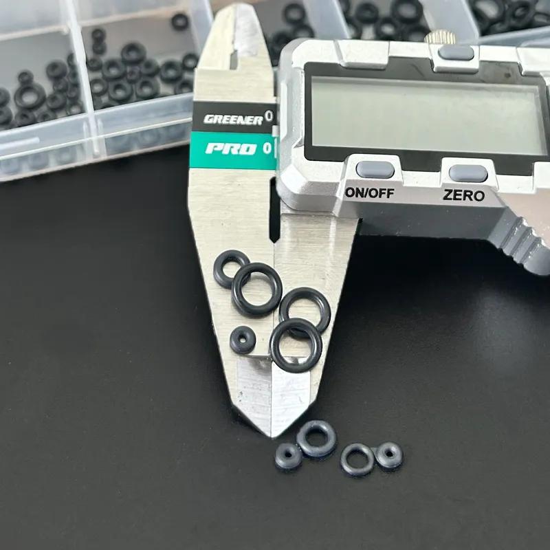 EPDM Rubber O-ring Combinaton Kit 1-box 250 Pcs Acid Alkali Corrosion Resistant Aging-resistant Black O-type Sealing Ring