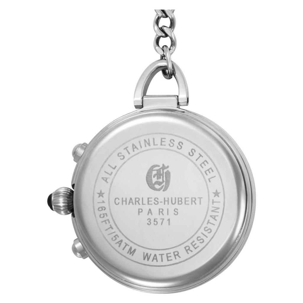 Charles Hubert Men's Pocket Watch Chronograph 3571