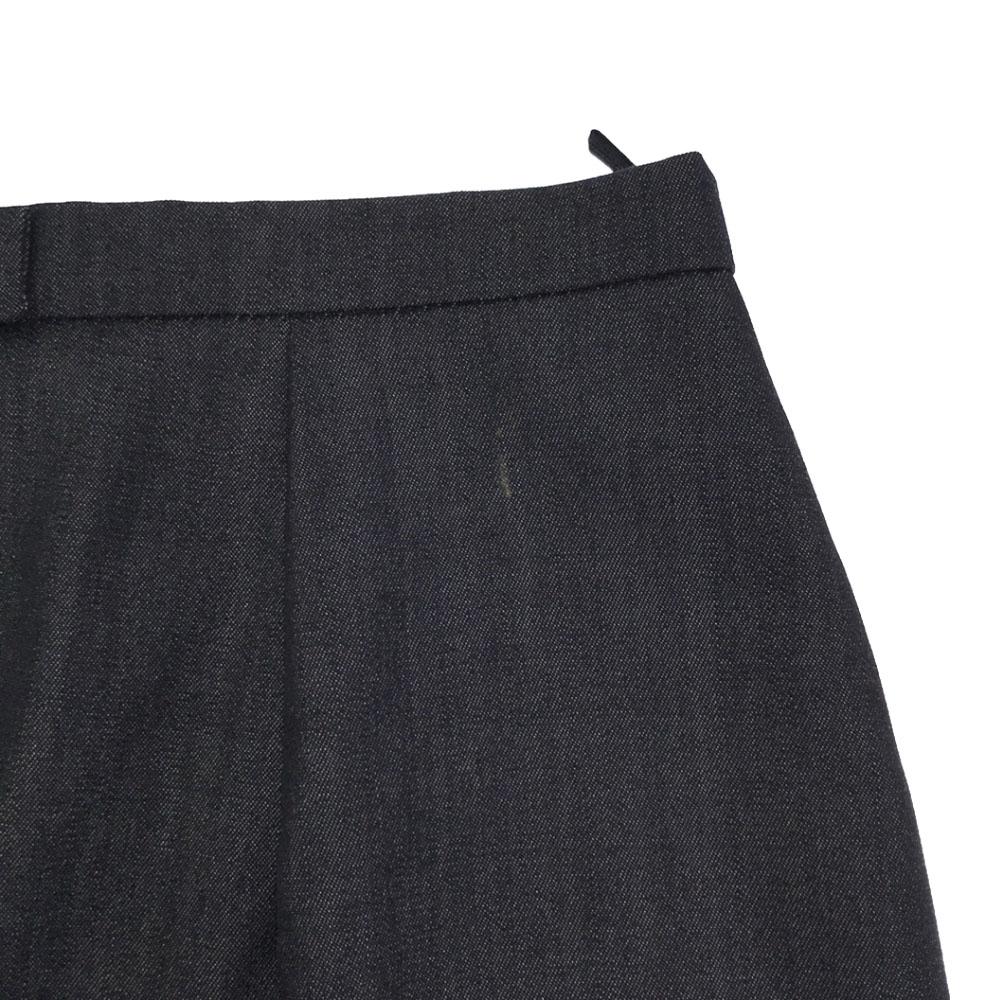 Sportmax Made In Italy Wool Skirt Suit Setup 40 Gray Women Used