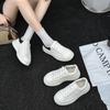 Classic Big White Shoes Women's Autumn New Popular Cowhide Little White Shoes Soft Sole Platform Sports Casual Board Shoes