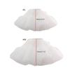 A-line Petticoat Crinoline Slips Wedding Accessories Short Organza Tutu Skirt 50s Vintage Puffy Underskirt Multi Layers