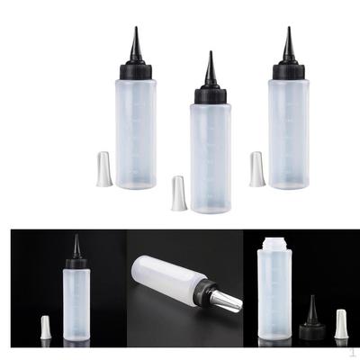 150ml Plastic Squeeze Bottles, Hair Color Bottles Great for Salon Hairdressing Styling