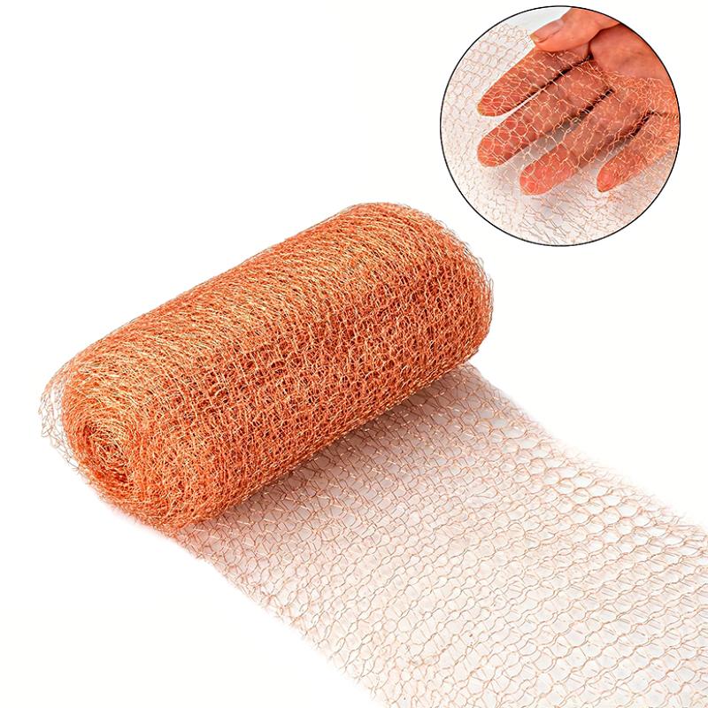 1 Roll Wire Cloth For Wall Cracks Rodent Proof Mesh Durable Pure Copper Filled Wire Mesh DIY Multiple Options Available
