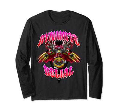 T-shirt à manches longues Beyblade Burst Dynamite Battle Dynamite Belial