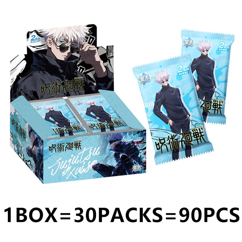 Jujutsu Kaisen Karetní Kouzelnické Karty Gojo Satoru Fushiguro Megumi Itadori Yuji Karty Anime Sběratelské Karty Hračka Dárek