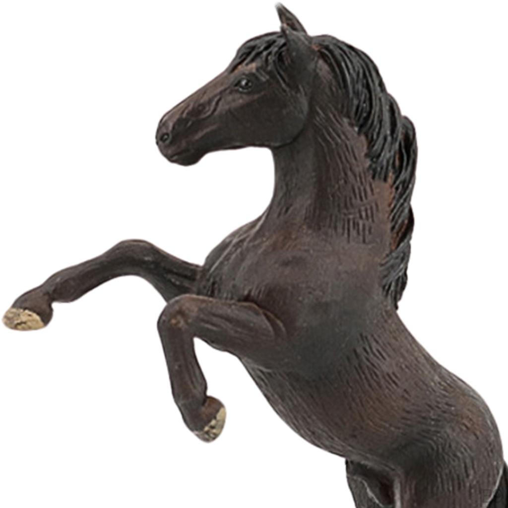 Plastic Animal Figure Competition Horse Figurine Statue for Children