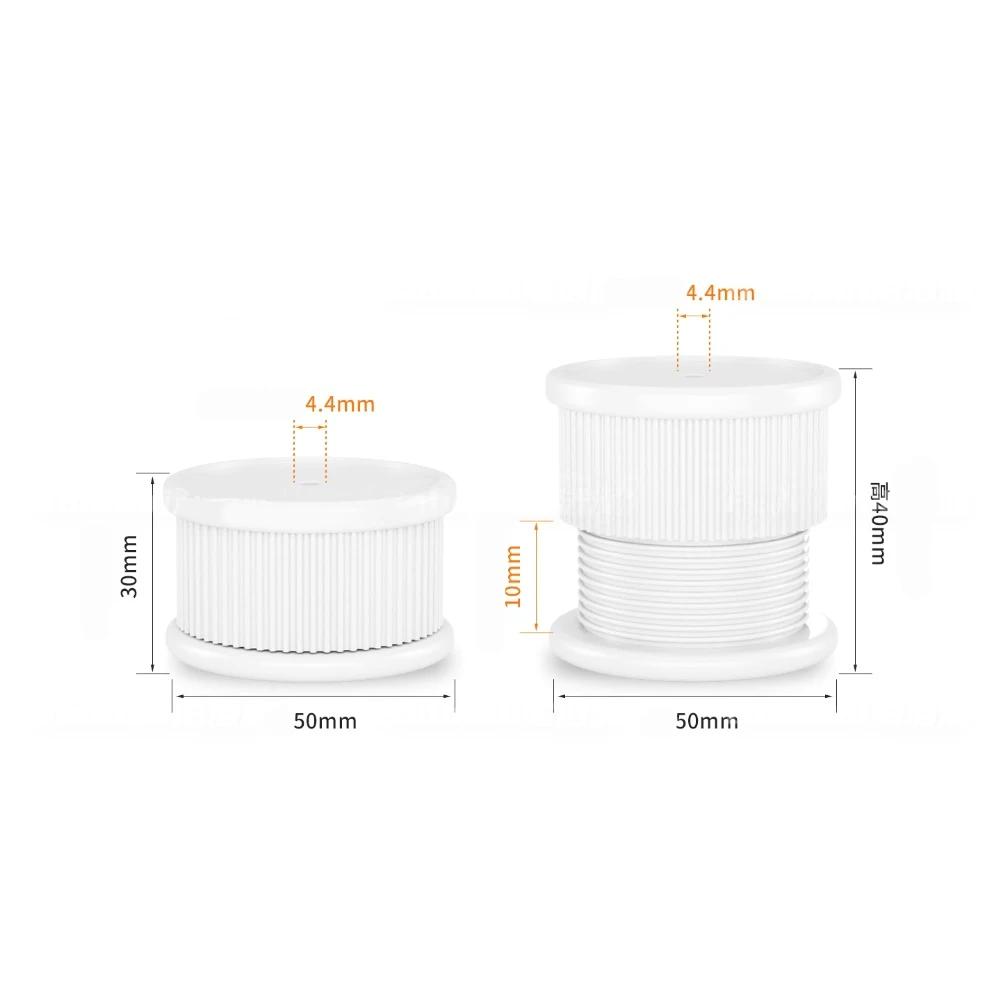 4pcs Adjustable Furniture Support Legs Replacement Furniture Pads Support Legs: No Drill, Non-Slip & Shock-Absorbing Accessories