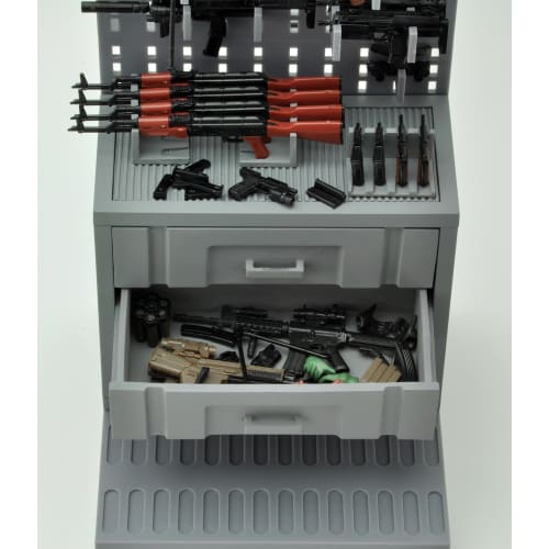 Little Armory LD006 Gun Rack B Plastic Model