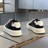 Bread shoes autumn new breathable leather surface casual shoes comfortable platform large size board shoes