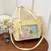 Ballet Girls Large Capacity Kawaii Itabag Japanese Transparent Jk Shoulder Crossbody Bags Gift For Friends Teenage School Bags