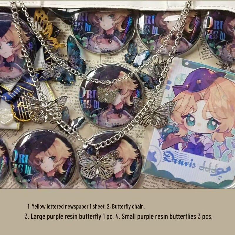 Decoration Filler Material Pack: DIY Handmade Accessories Set with Tanmei Zha Background Paper and Bag