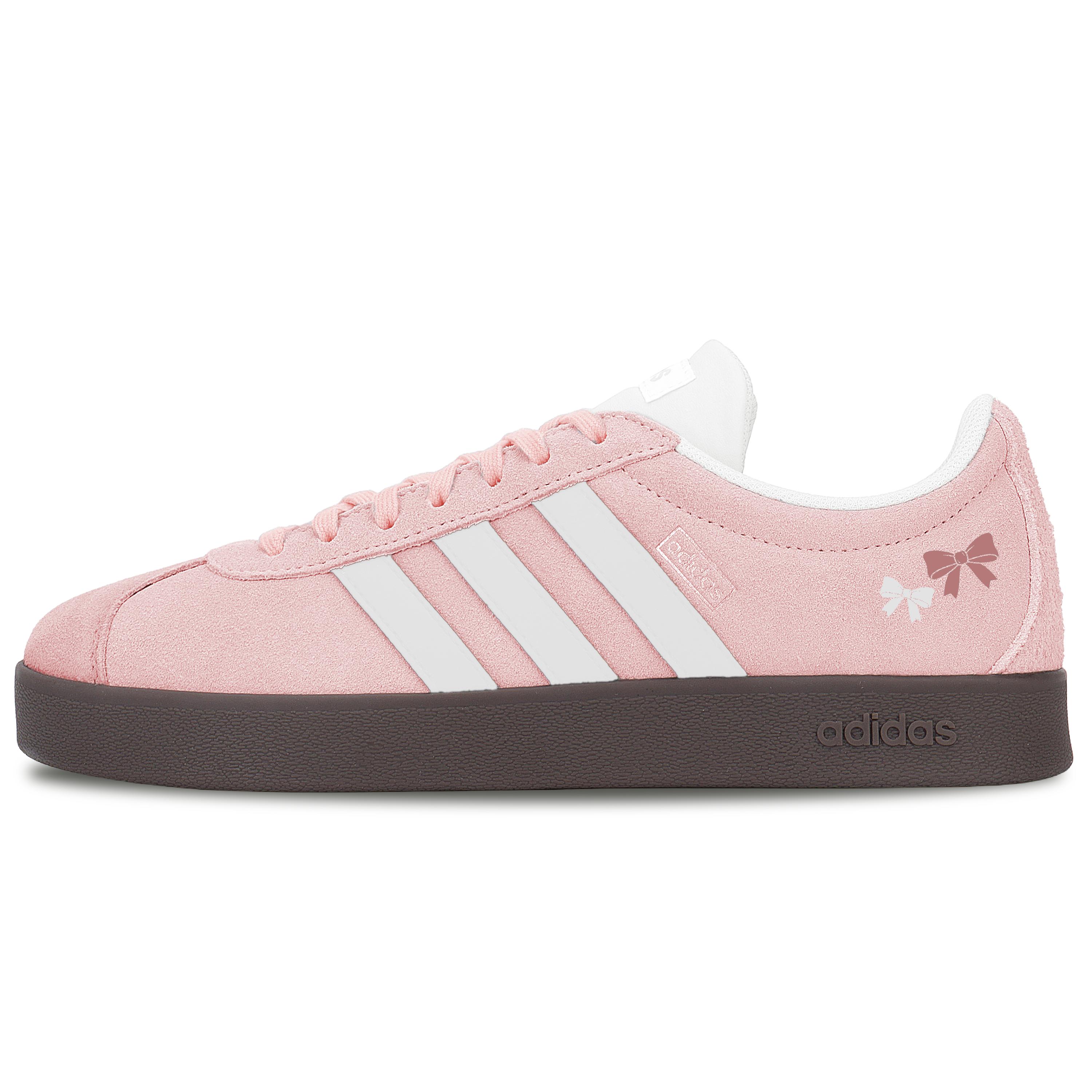 

Adidas VL COURT 2.0 Slip Resistant Abrasion Resistant Skateboard Shoes Unisex Sweet Pink HQ1802(Team1944-) 35⅔