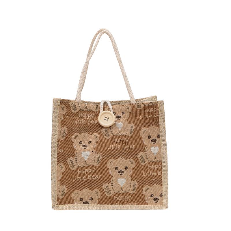 

Tote Bag Female Bag 2026 Net Red Small Shoulder Bag Student Shoulder Bag KTY коричневий