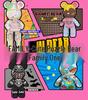 Mengpin Transparent Bear Micro Bricks Puzzle Toy for Kids - Brain Teaser Birthday Gift Figurine