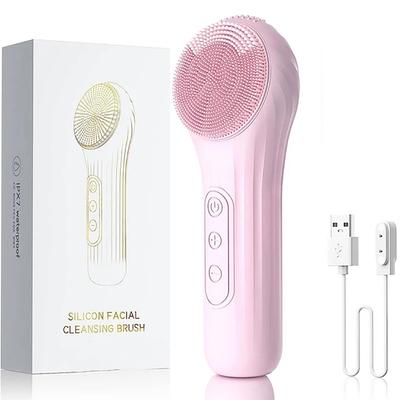Sonic Waterproof Facial Cleansing Brush for Men & Women Rechargeable Deep Cleaning Exfoliating Electric Face Cleanser Brushes