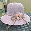 Summer Straw Hat With Big Brim For Sun Shade And Outdoor Activities