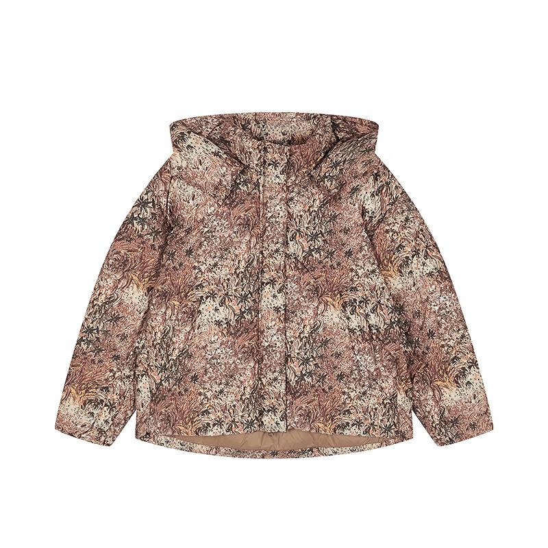 JNBY 2025 Winter Loose Hooded Down Jacket