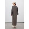 Oversize Long Comfortable Dress Anthracite