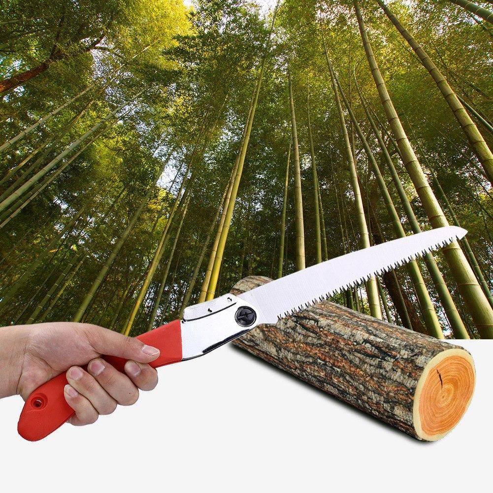 Portable Folding Manual Pruning Saw with Anti slip Handle Outdoor Gardening Tree Trimming Tool