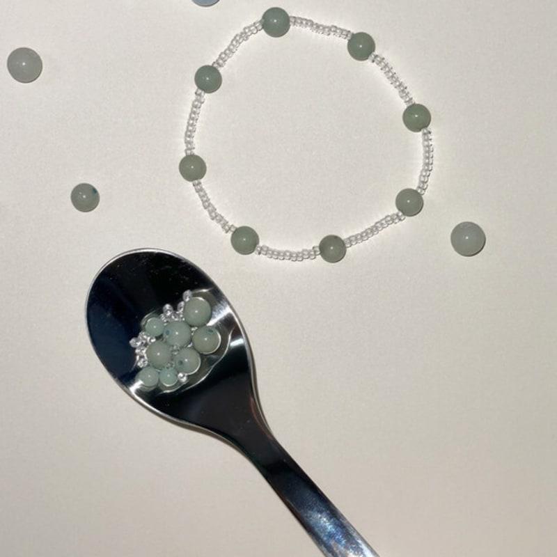 A Little Tickle Milky Way Bracelet Milk Green