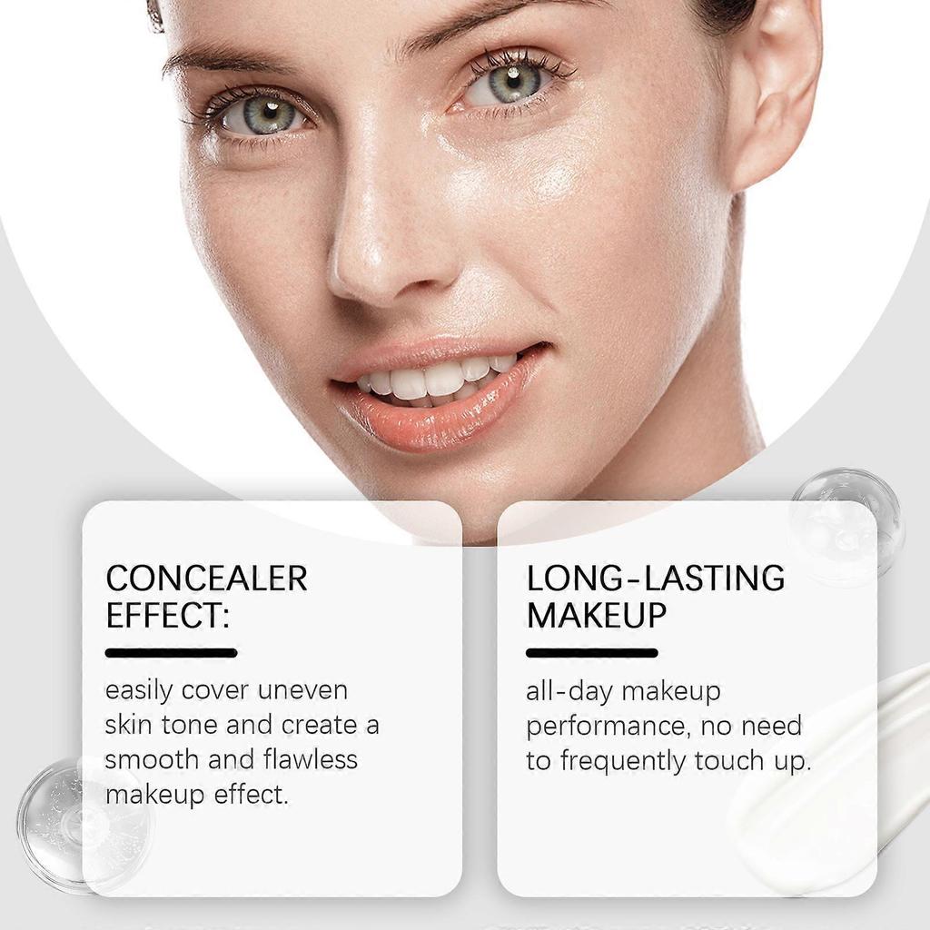 Warm makeup liquid foundation light moisturizing clear brightening matte skin