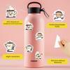 35-100pcs Cartoon Coffee Cup Stickers Waterproof Graffiti Diy For Scrapbook Laptop Water Bottles Coffee Shop Label Stickers