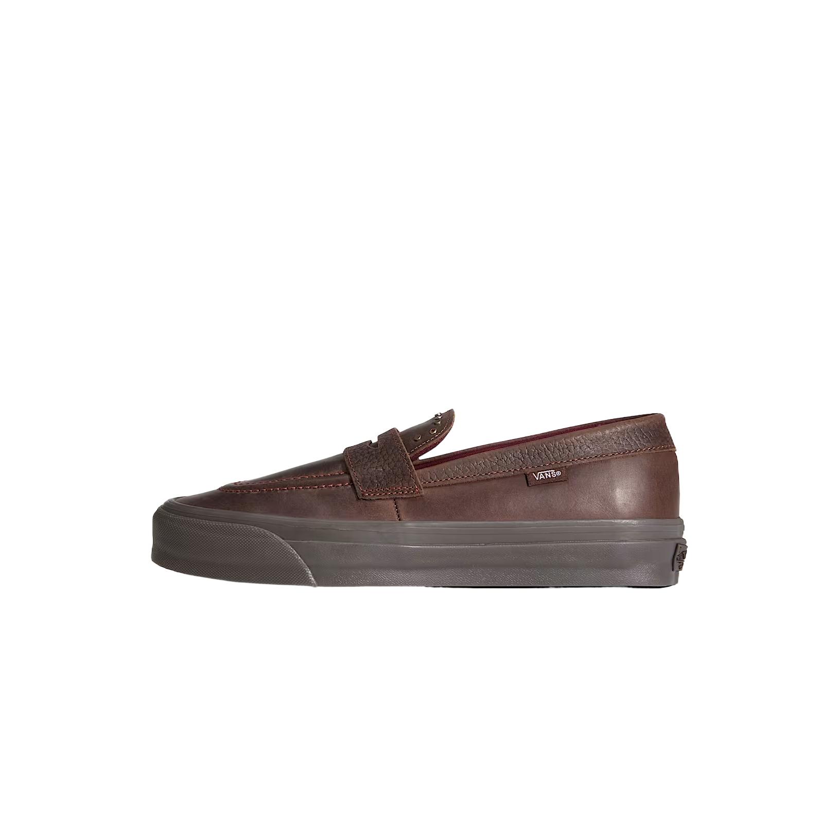 

Vans Premium Leather Round Toe Smooth Comfortable Loafers Unisex loafers VN000VATDMV 37
