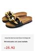 Summer Trend Cork Beach Flip Flops: Men's and Women's Korean-Style Leather Sandals