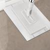 Mini Mop with 4 Reusable Clothes Flexible Easy Assembly Pet Hair Remover Mop Bathroom Corner Mop Wet/Dry Cleaning Tool