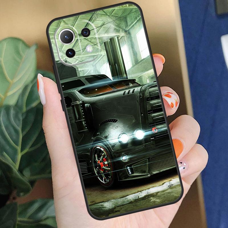 Cool Heavy Truck Car Case For Xiaomi 17 Pro Max 14 15 Ultra 13T 14T 15T Pro POCO F8 F7 F5 F6 X5 X6 X7 Pro Coque