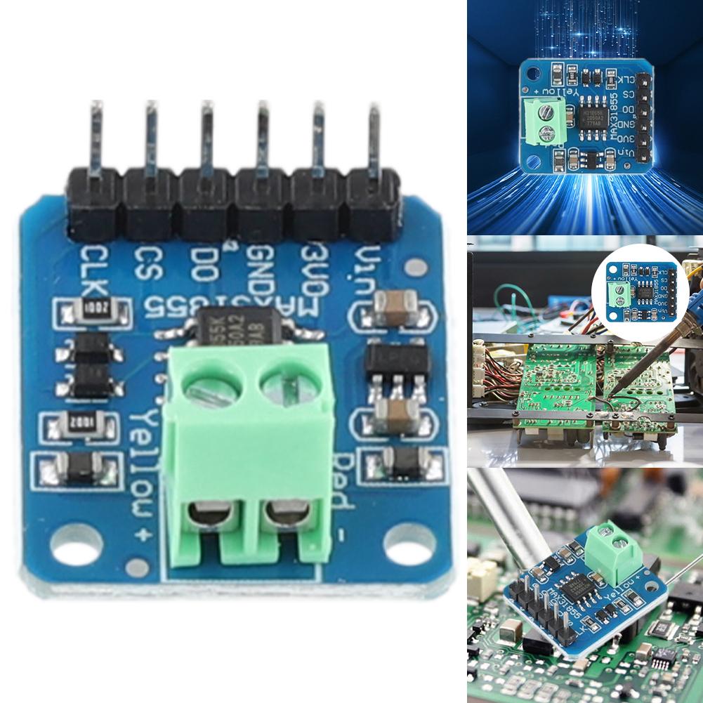 

AU MAX31855 Thermocouple Breakout Board Digital Output K Type Electronic Compone