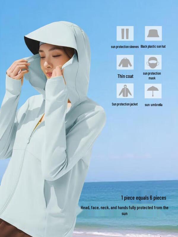 Sweat à capuche léger et rafraîchissant pour femme avec protection solaire Beneunder
