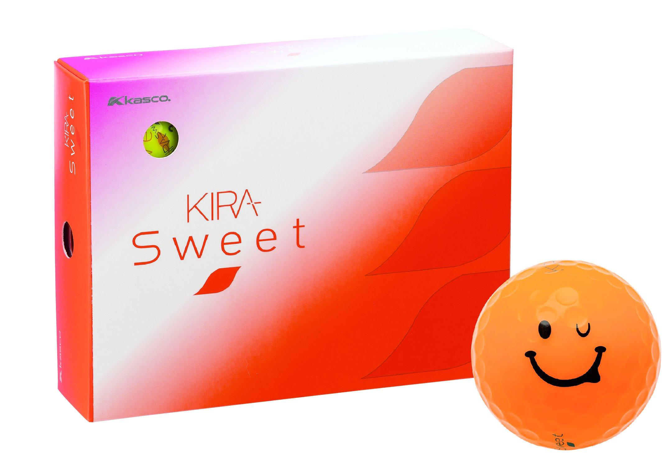 

Kasco Golf Balls KIRA SWEET Character 1 Dozen Orange (12 Balls) оранжевый
