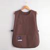 Unisex Korean-Style Water-Resistant Kitchen & Coffee Shop Workwear Apron - Breathable Vest, Plus Size Waist Fit