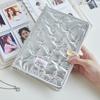 A5 Starry Pearl Photocard Binder 4-Slot Clear Sleeves Photo Album for Polaroid Storage Kpop Card Collection