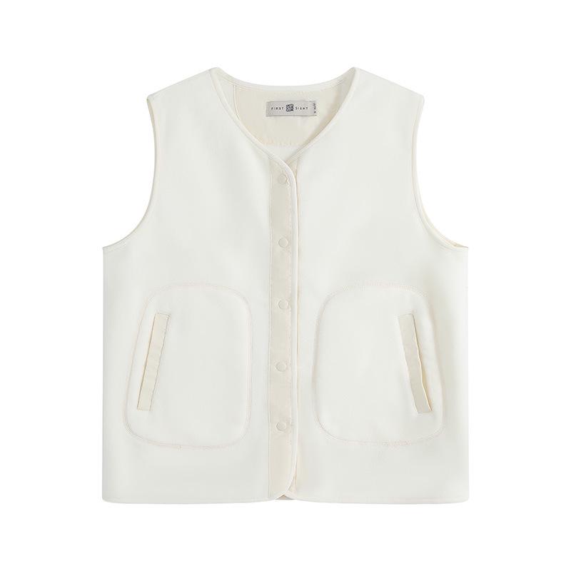 Autumn/Winter Fleece Windproof Vest: Warm Outdoor Windbreaker Cardigan