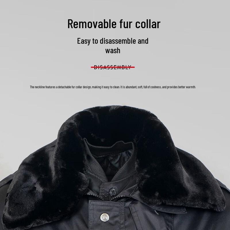 Reflective Winter Security Cotton Coat