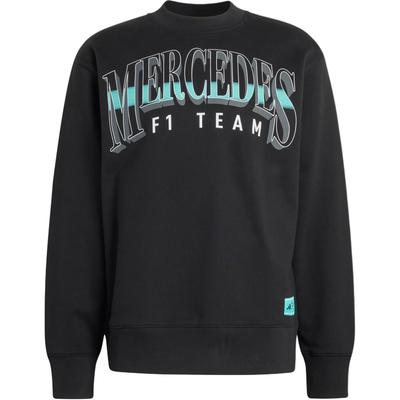 X Mercedes Collaboration AMG Petronas F1 Las Vegas Team Comfortable Soft Loose Fit Crew Neck Long Sleeve Sweatshirt Men Sweatshirt KG4747